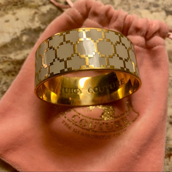 Juicy Couture Geometric Bangle Bracelet - Picture 5 of 7
